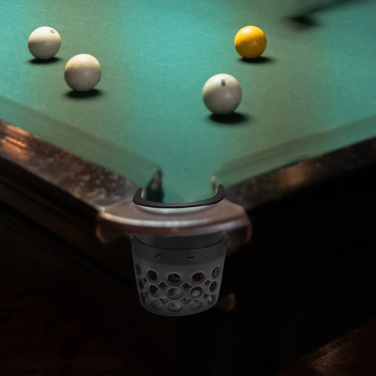 

2Pcs Pool Table Billiards Accessories Replacement Pockets Set Plastic Drop Pockets for American Style 160 Ball Pocket Tables