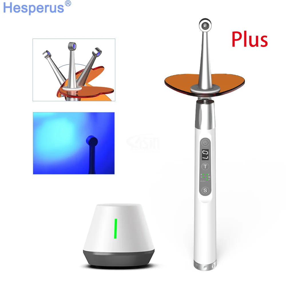 HESPERUS C25/C25 PLUS Den tal Blue Light Wireless LED Curing Lamp1 Second Light Cure Oral Teeth Whitening Equipment