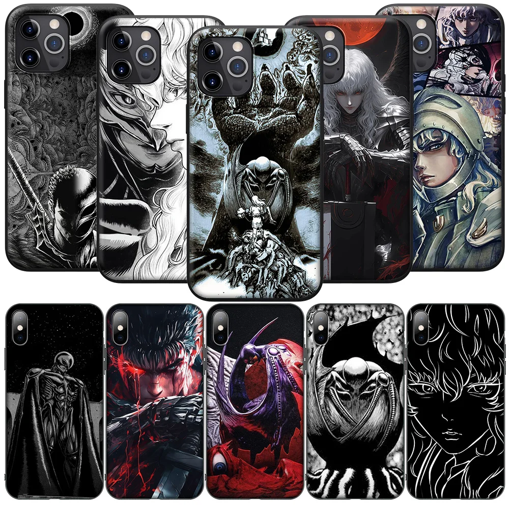 SA81 Griffith Berserk Soft Case for Samsung Galaxy A15 S10E S9 S8 S7 Note 20 10 9 8 Plus Lite