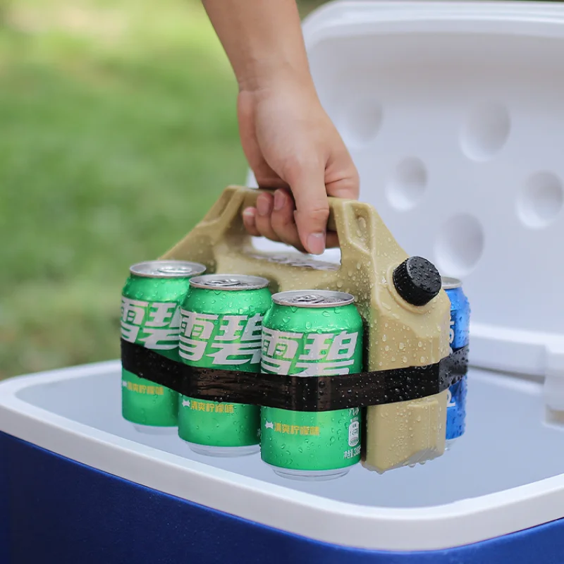 Outdoor beer ice compartment portable portable water storage bucket beverage cold bucket