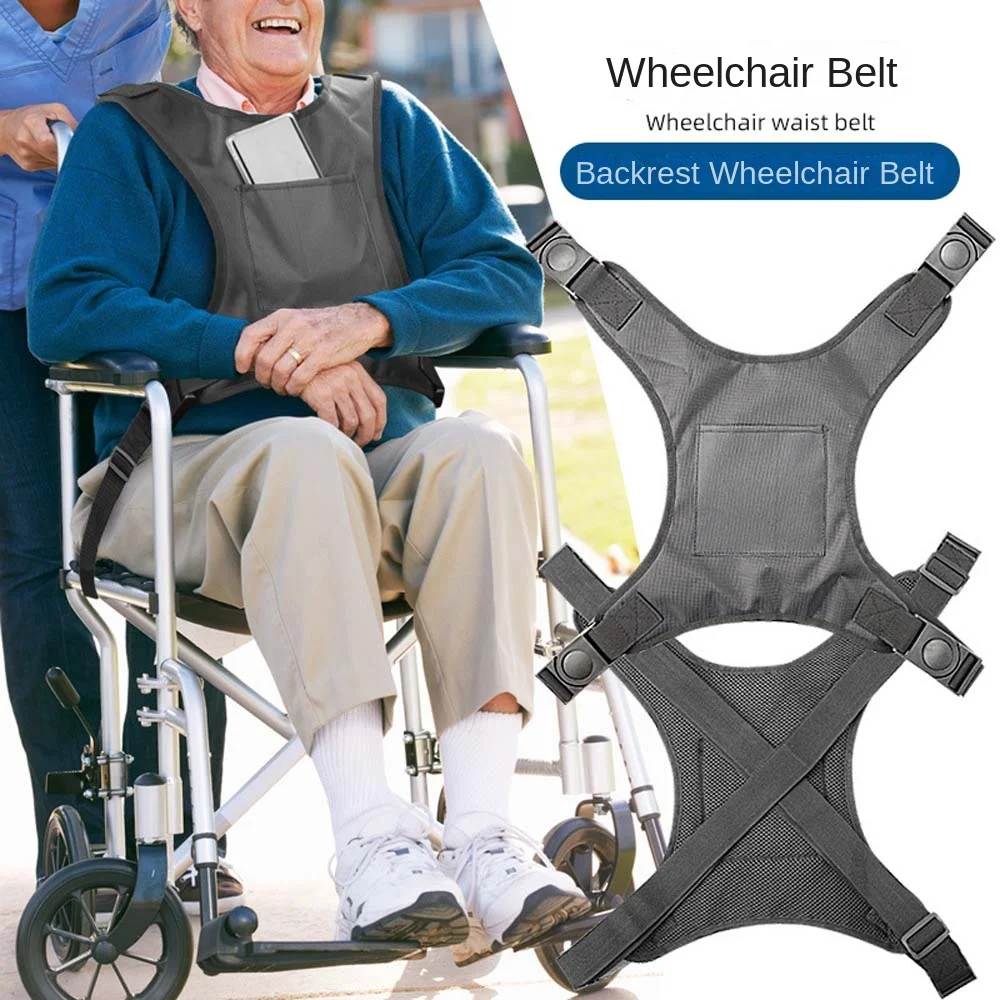 

Restraints Straps Support Wheelchair Waist Strap Wheelchair Accessories Shoulder Fix Straps Wheelchair Seats Belt Adjustable