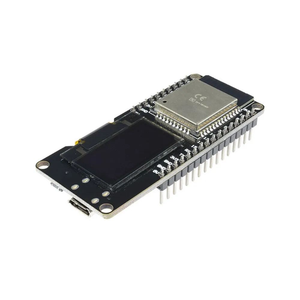 ESP32 Development Board CP2102 With 0.96 Inch OLED 2.4GHz Dual Mode WiFi BLE Module LwIP Protocol AP STA AP+STA for IoT Project
