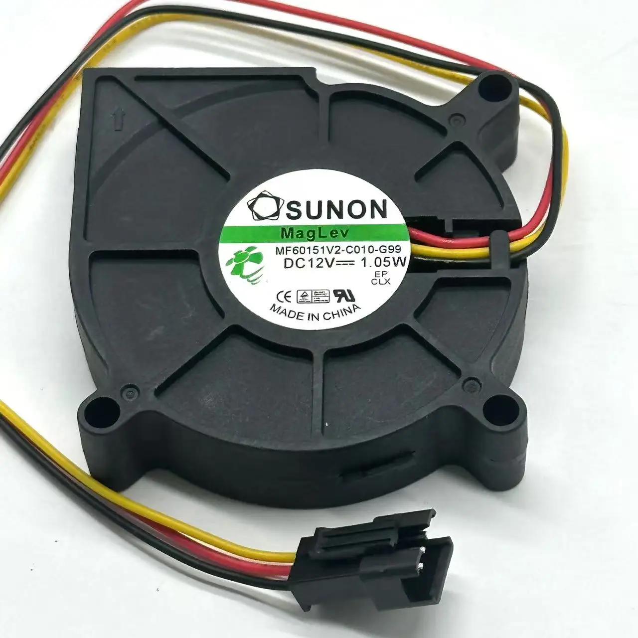 

SUNON MF60151V2-C010-G99 DC 12V 1.05W 60x60x15mm 3-wire Server Cooling Fan