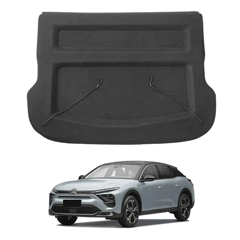 

For Citroen C5X 2021-2023 Not-retractable Trunk Cargo Cover Parcel Rack Anti-Peeping Auto Interior Accessories