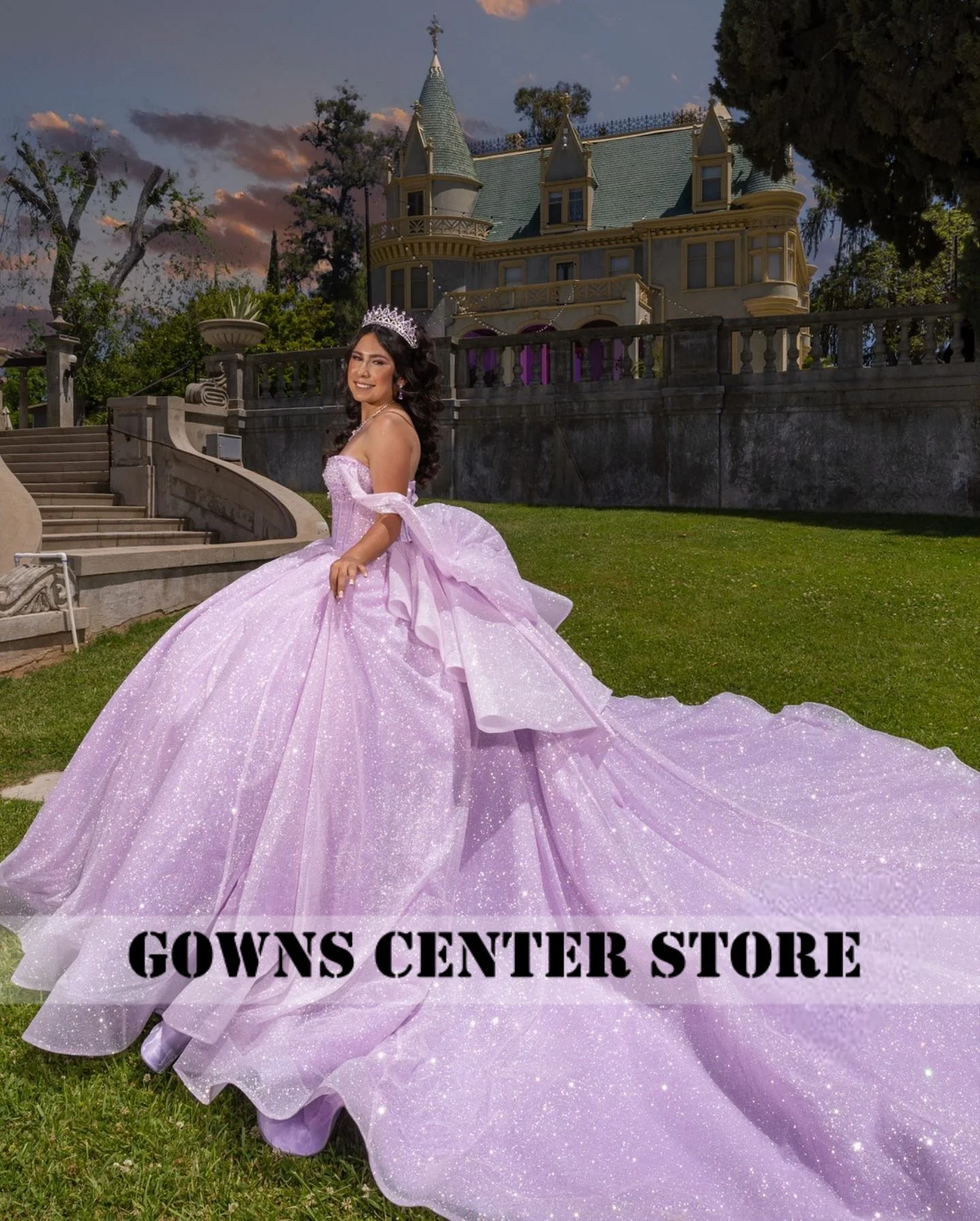 Fantaisie violet chérie Quinceanera robes pour les filles Appliques couches a-ligne robe De bal robes De 15 Quinceanera personnalisé