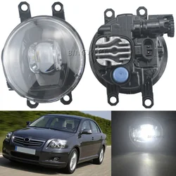Fog Lamp LED DRL Driving Lights For Toyota Avensis estate Saloon Hatchback T25 2003 2004 2005 2006 2007 2008 Headlights Foglight