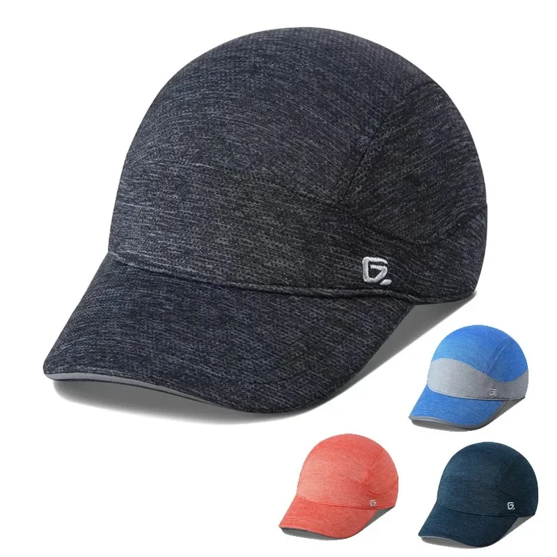 

Беговая шапка gadiemмелкен, легкая, быстросохнущая, светоотражающая, унисекс Летняя женская спортивная быстросохнущая Водонепроницаемая Солнцезащитная шапка для бега