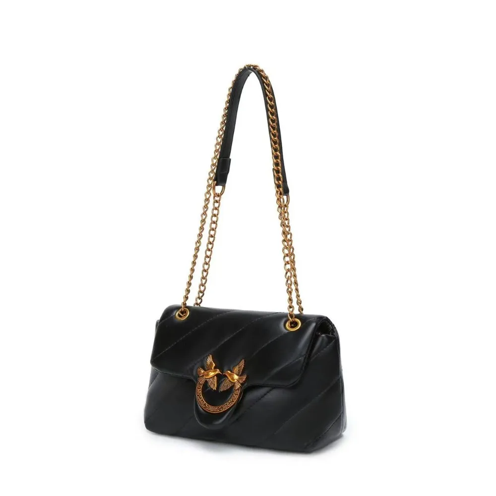 

2026 winter new chain bag with niche fashion single shoulder diamond grid, a hundred light luxury underarm feeling