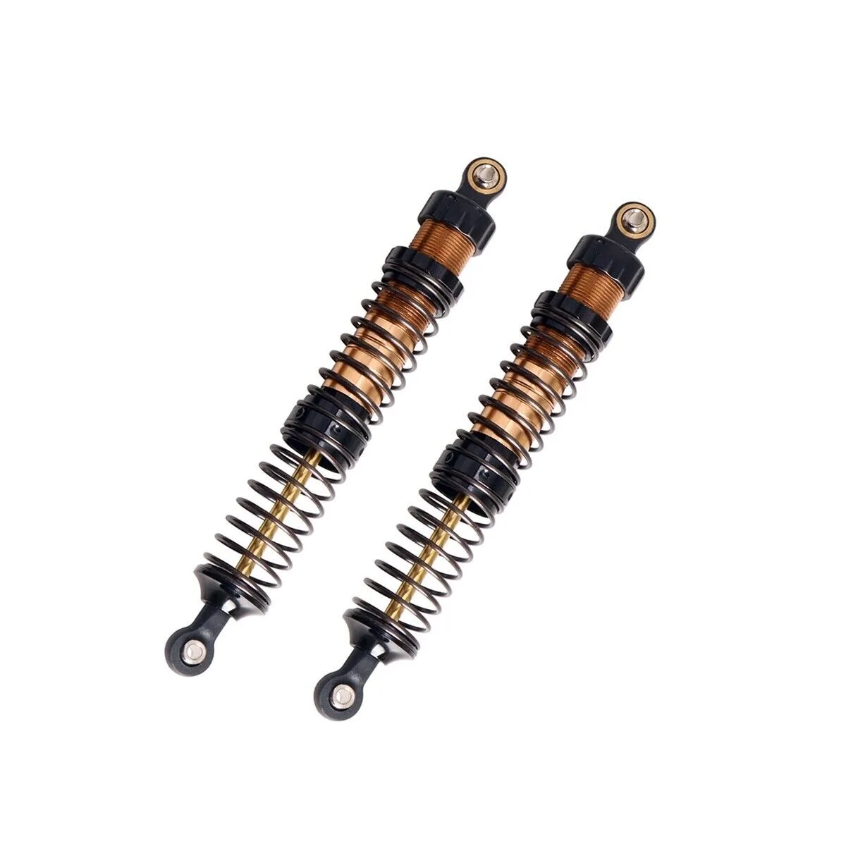 

LCX Racing 1/10 RC Truck 120mm 2pcs Shock Absorber Suspension DIY for RC Crawler Car Upgrades Parts Accessories