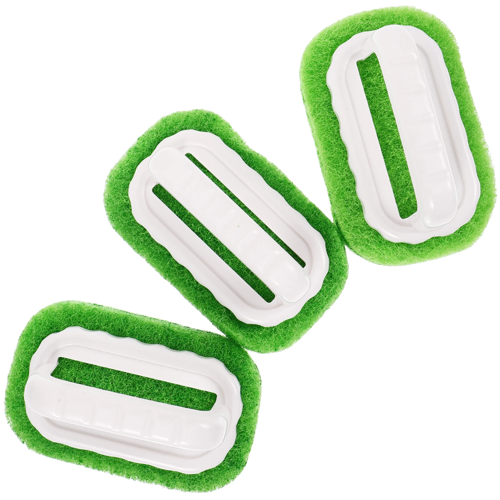 

3 Pcs Cleaning Brush Hard for Multifunctional Cleaner Grouting Screen Abs Brushes Heavy Duty Scrubbing