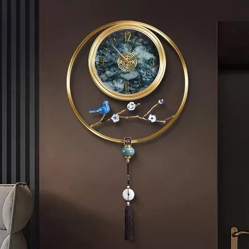 Colorful Silent Vintage Wall Clock Design Unusual Nordic Bedroom Wall Clock Luxury Aesthetic Reloj Digital Pared Room Decoration
