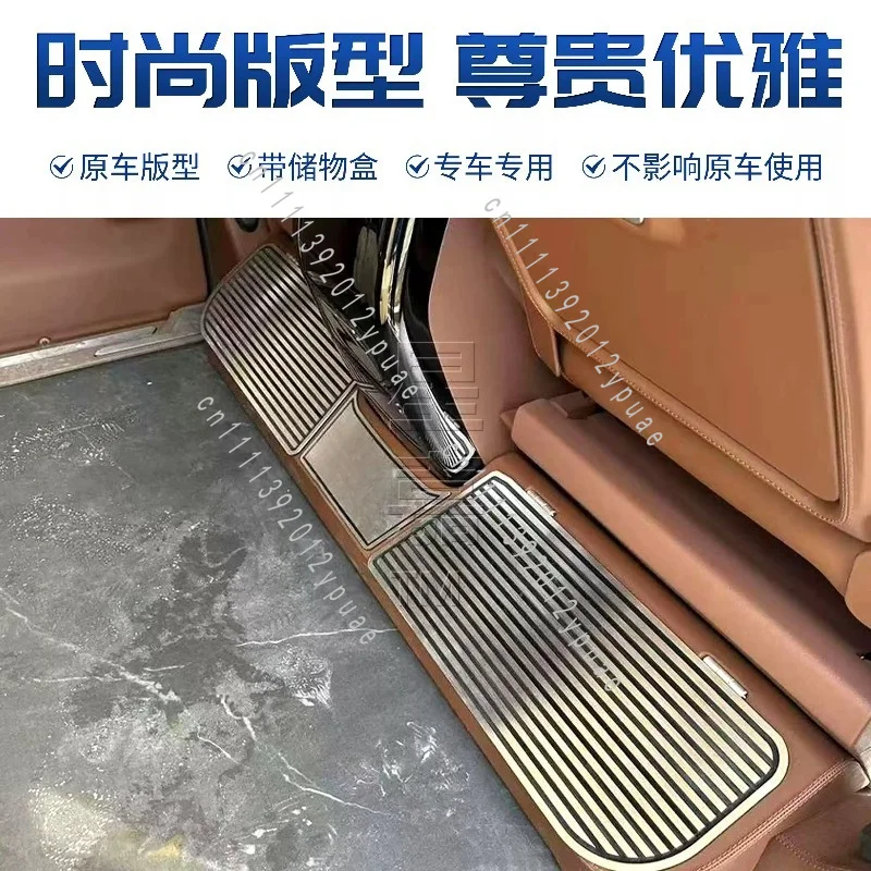 Vito V250 V260 Mid-row Foot Rest Pedal, Matte Interior Modification Footrest