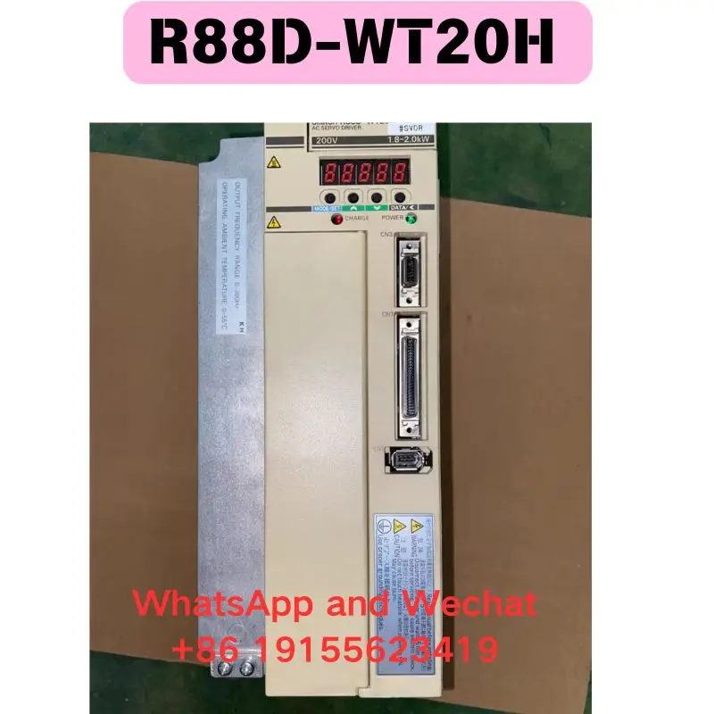 Used R88D-WT20H Servo drive Functional test OK Fast delivery
