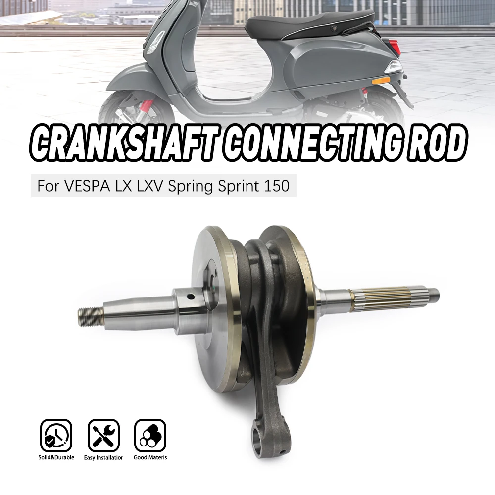 

For VESPA LX LXV Spring Sprint 150 Motorcycle Crankshaft Connecting Rod Kit Engine Replacement Part