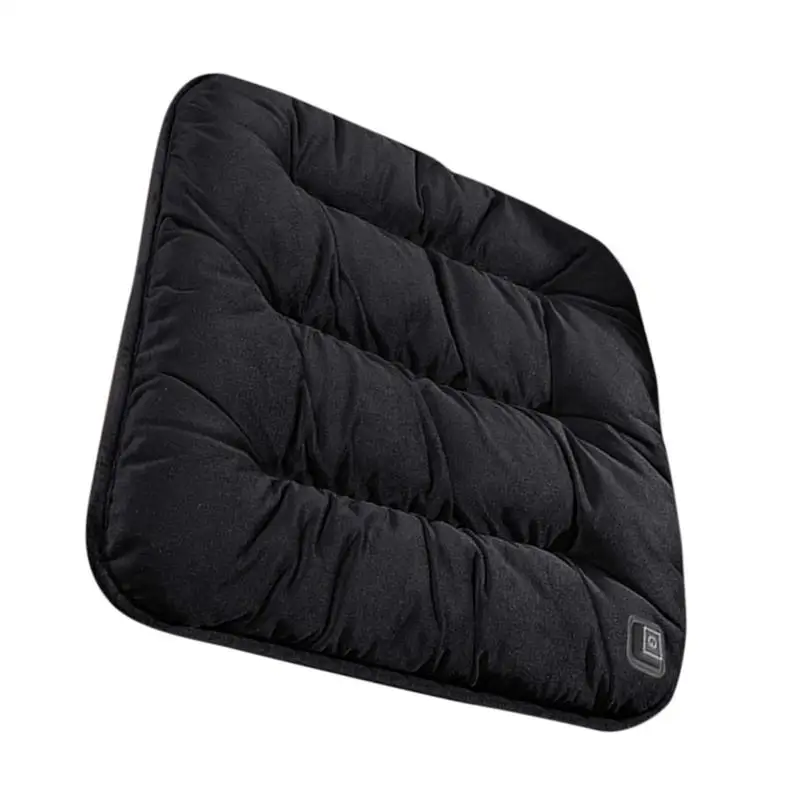 Heated Car Seat Cushion Graphene Winter Car Seat Cushion Plush Heat Massage Chair Pad USB-Powered Winter Car Seat Cushion With 3