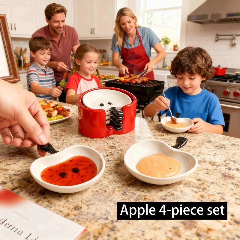 ceramic-apple-high-value-dish-with-cute-apple-snack-dish-dipping-dish-for-household-kitchen-dipping-dish-snack-dish-gift-gift