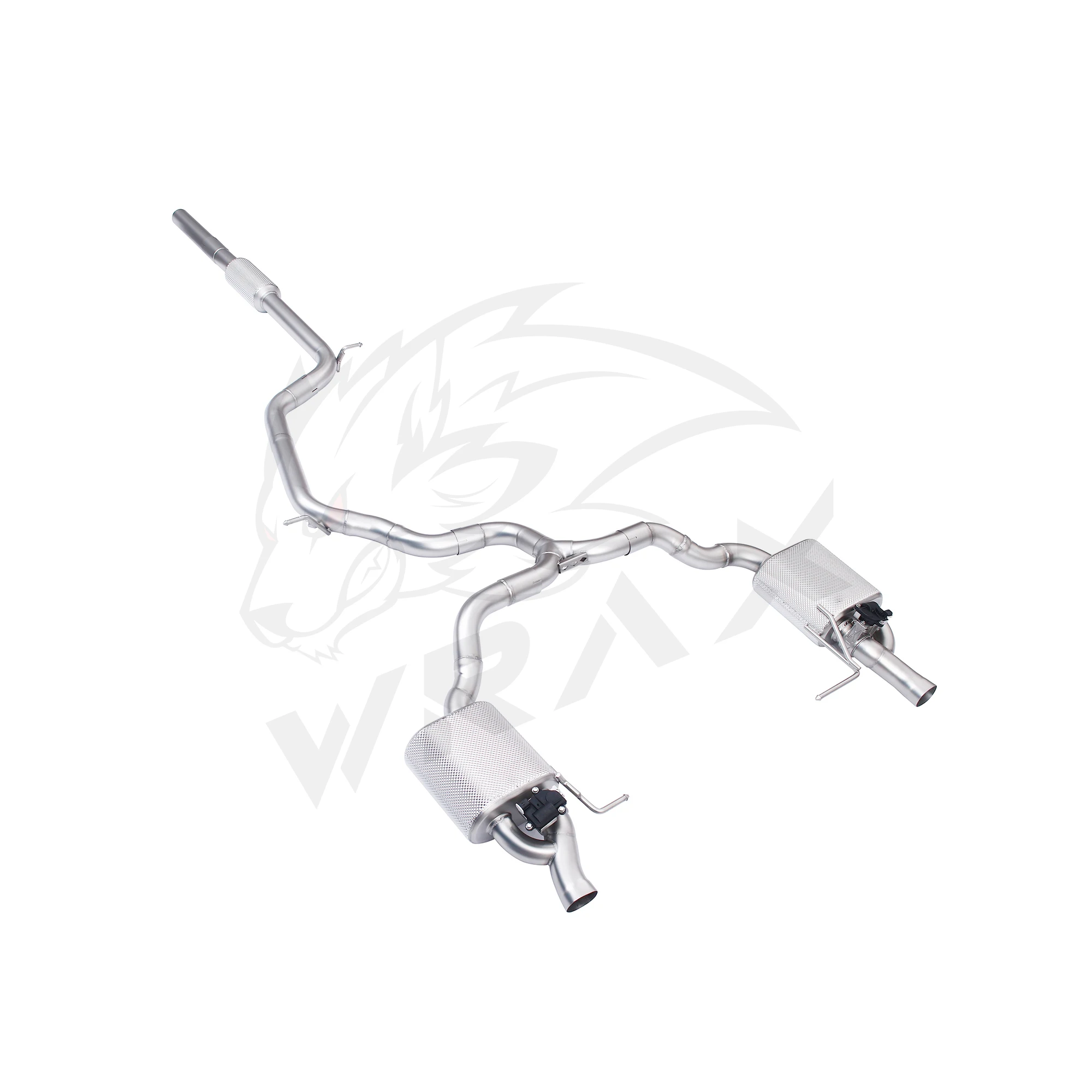 

WRAX Exhaust Valve Catback for VW CC (B7) SS304 Performance exhaust system Muffler With Valve