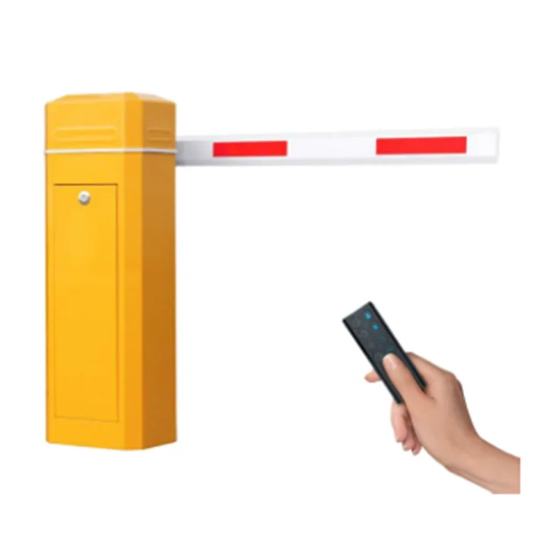 Fully Automatic Vehicle Parking Boom Barrier Gate Straight Arm Barrier For Parking And Road
