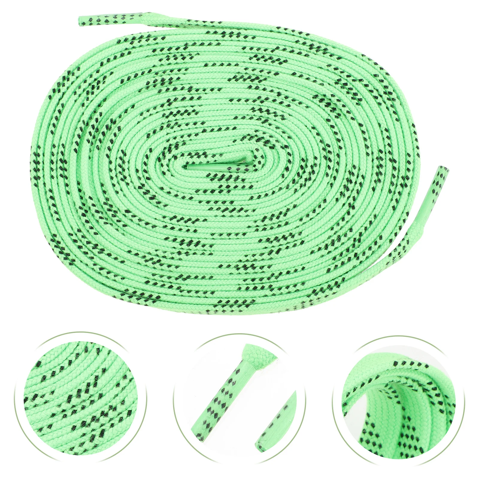 

1Pair Professional Hockey Laces Premium Ice Skates Shoelaces Sports Shoe Laces Roller Skates Replacement Shoelaces