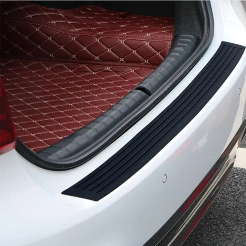 

Car Styling car Trunk guard plate sticker protective strip For Seat Ibiza Leon Toledo Arosa Alhambra Exeo Supercopa Mii Altea