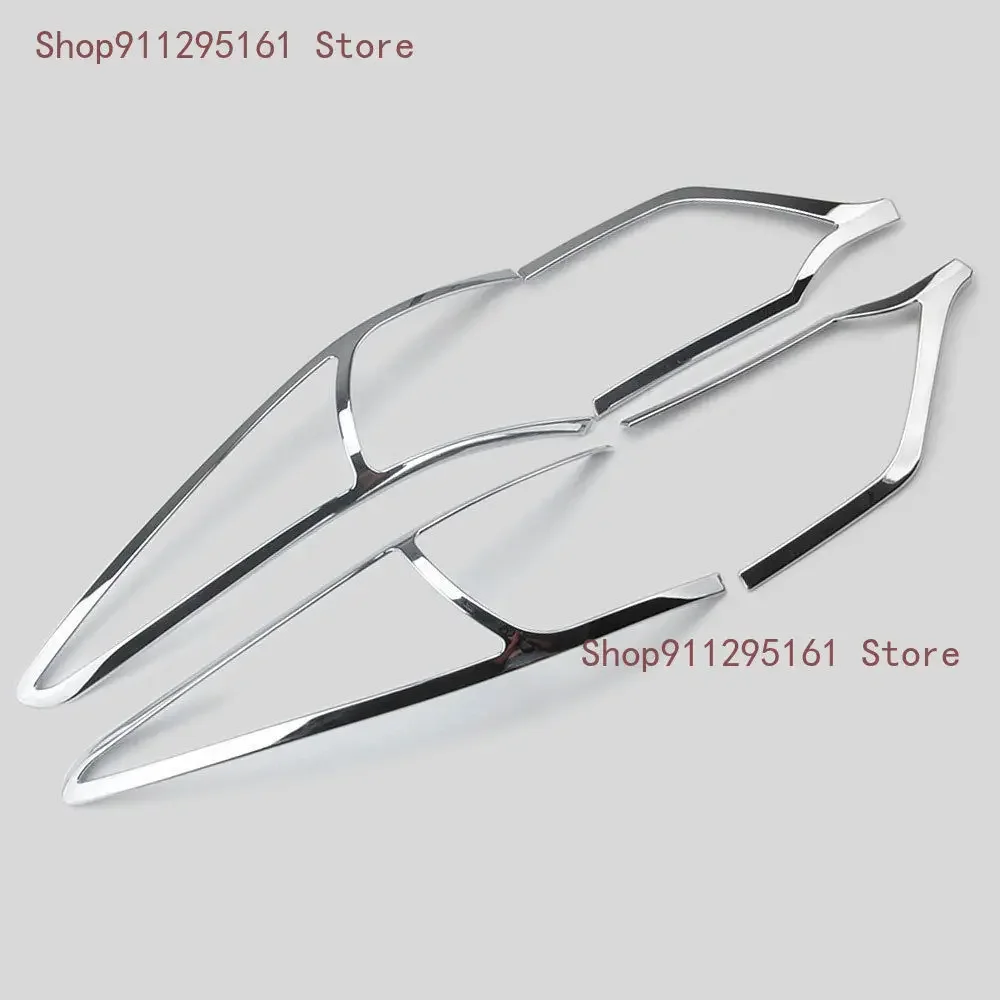 

Chrome Rear Taillight Lamp Cover Trim Surround Bezel For Kia KX5 Sportage 2017 2018 Car Styling