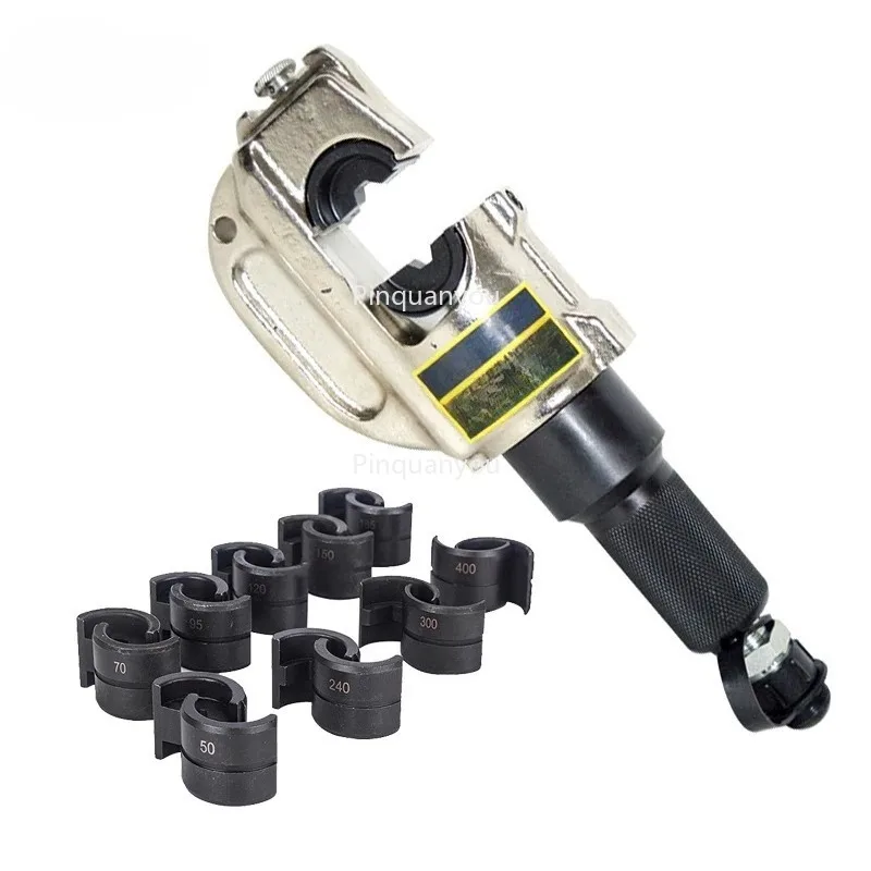 Electric Hydraulic Crimping Pliers 50 to 400mm2 Split Hydraulic Cable Crimping Tool Without Pump