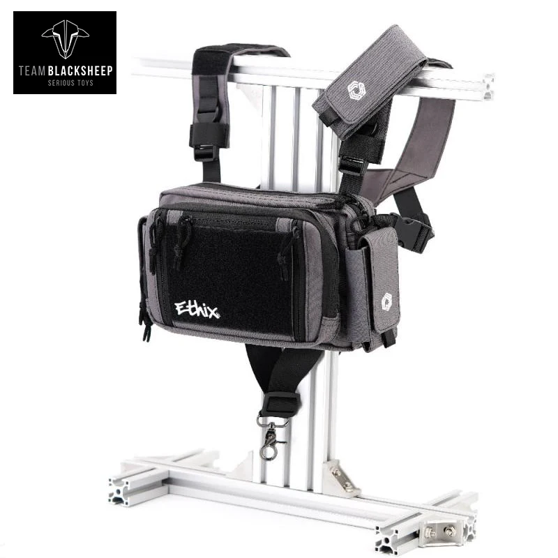 Team Blacksheep TBS ETHIX Chesty Tundra Edition FPV Outdoor Portable Backpack w/ radio lanyard 8” Props Tools Battery ND Filter