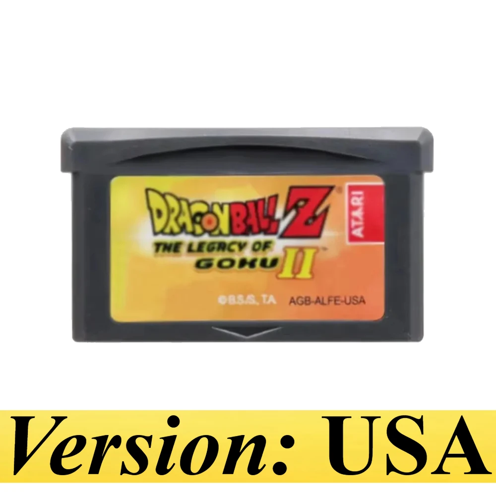 9 verschiedene Dragon Ball GBA-Spielmodule, 32-Bit-Videospielkonsolen-Kartenserie, Advanced Adventure, Supersonic Warriors, Buu's Fury – Detail 11