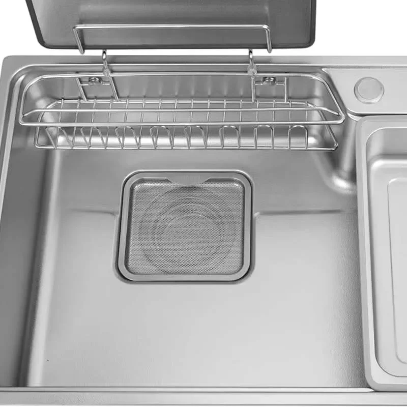 Stainless Steel Kitchen Sink Single Double Bowl Built in Japanese Style Large Capacity SUS304 Ultra Thick Kitchen Sink Keuken