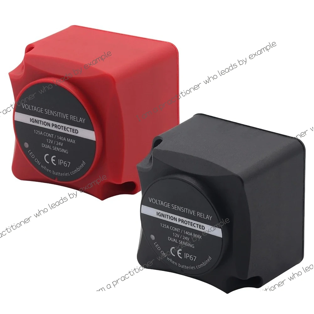 

12 В 24 В 125 А двойной аккумуляторной системы изолятор цифровое реле чувствительное к напряжению автомобильное реле чувствительное к напряжению
