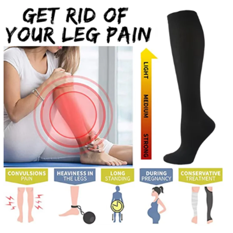 1/5/6 Pairs Women Minimal Solid Compression Calf Socks, Soft Sweat Absorbent Breathable Sport Versatile Daily Leg Socks