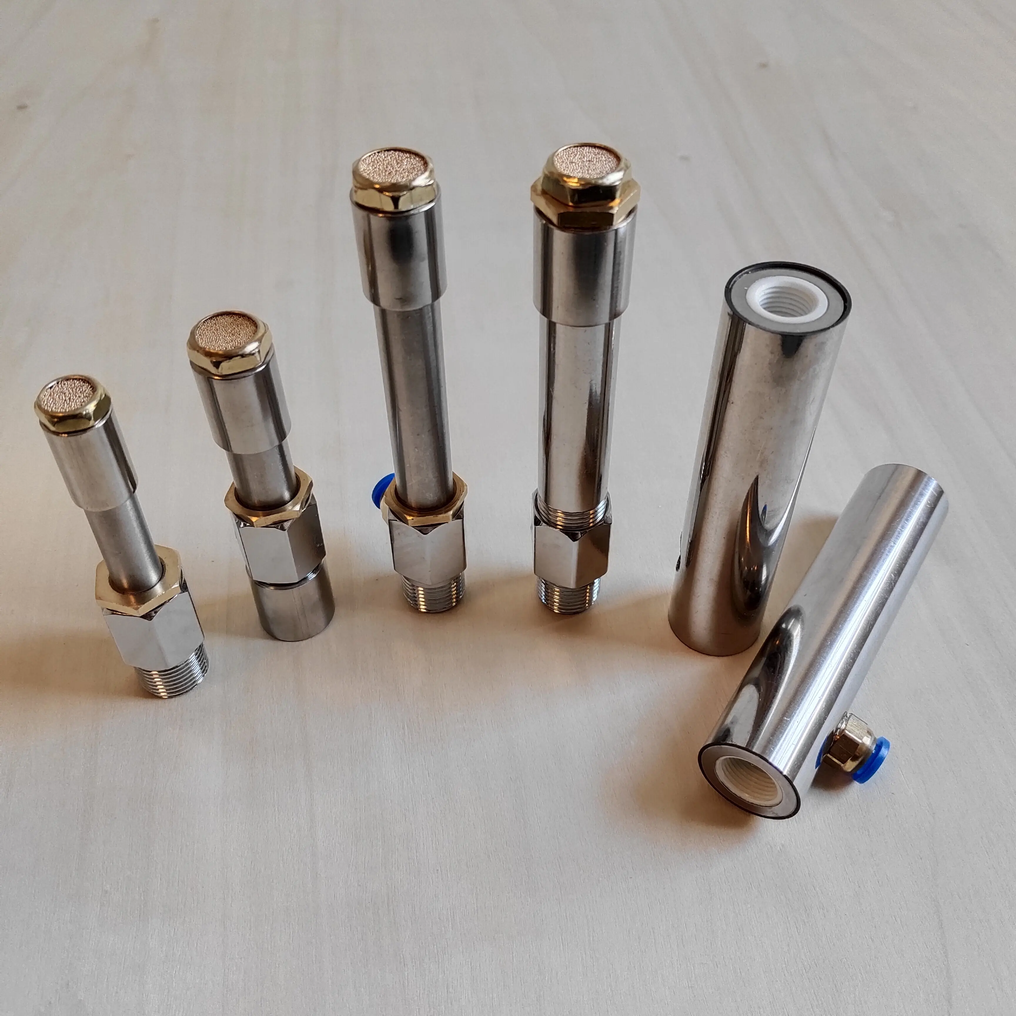 Vortex Tube Heater Stainless Steel Pneumatic Cooling Gun Hot Air Compressed Air Refrigeration Machine Tool Chassis Tool Cooling