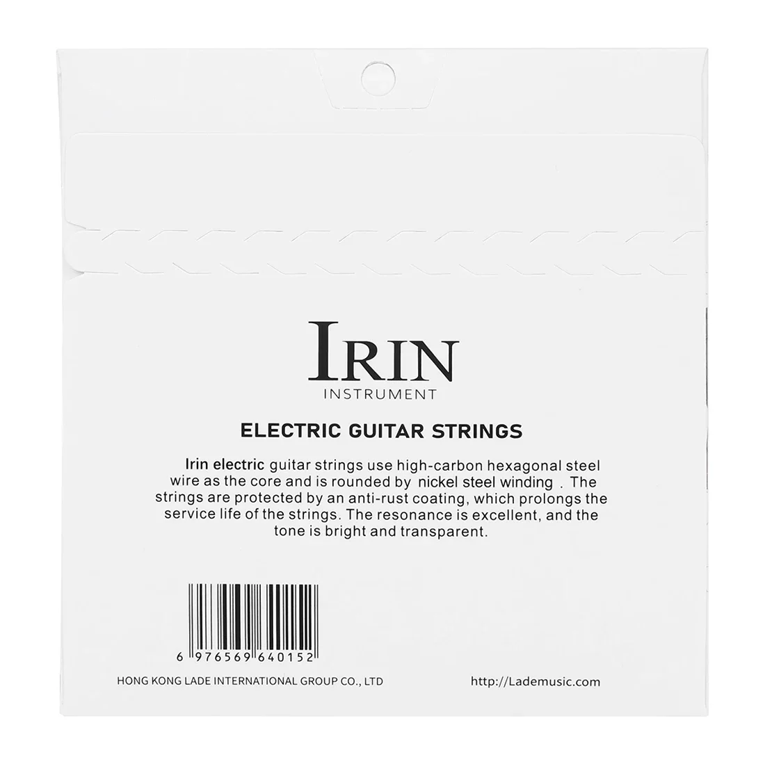 IRIN E310 Electric Guitar Strings Hexagonal Alloy High Carbon Steel Core Six-String Electric Guitar Strings Guitar Accessories