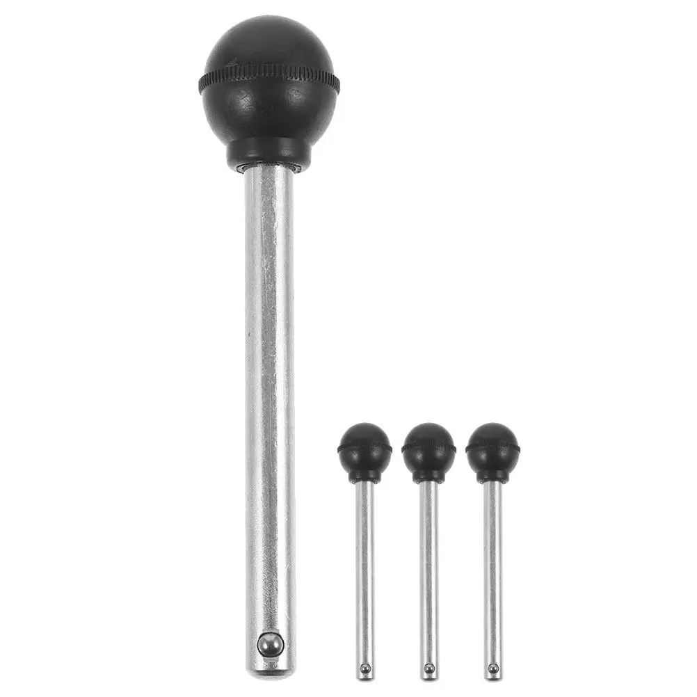 4個入りボールヘッドロックピン-ウェイトベンチ-ジム機器-ウェイトプレートローディングピン-安全で安定したサポート-フィットネスマシン用