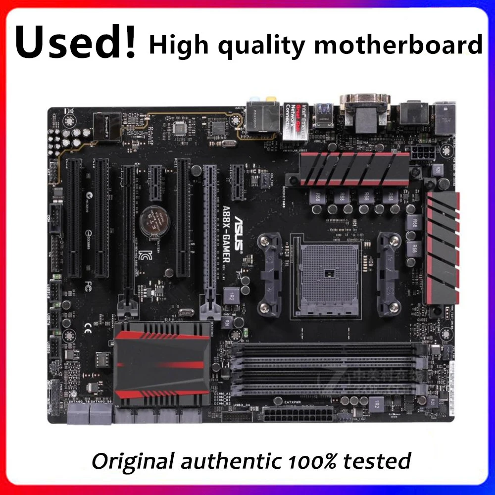 For ASUS A88X-GAMER Motherboard Socket FM2 FM2+ DDR3  For AMD A88X Original Desktop Mainboard SATA III Used Mainboard