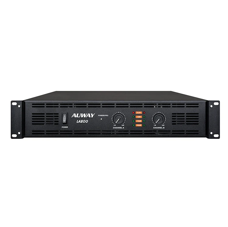 

LA800 2U Class H Fly-Rack Ready Lightweight Touring Power For Mobile Stages Power Amplifier