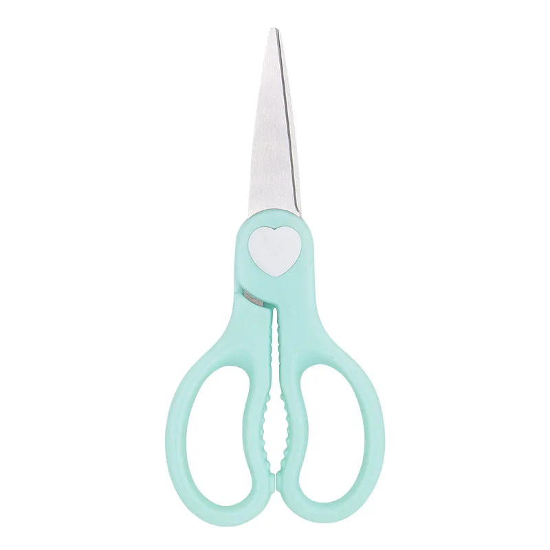 Dobeli Stainless Steel Blade Children Complementary Food Shears PP Handle Scissors Kitchen Utility Accessories for Kids