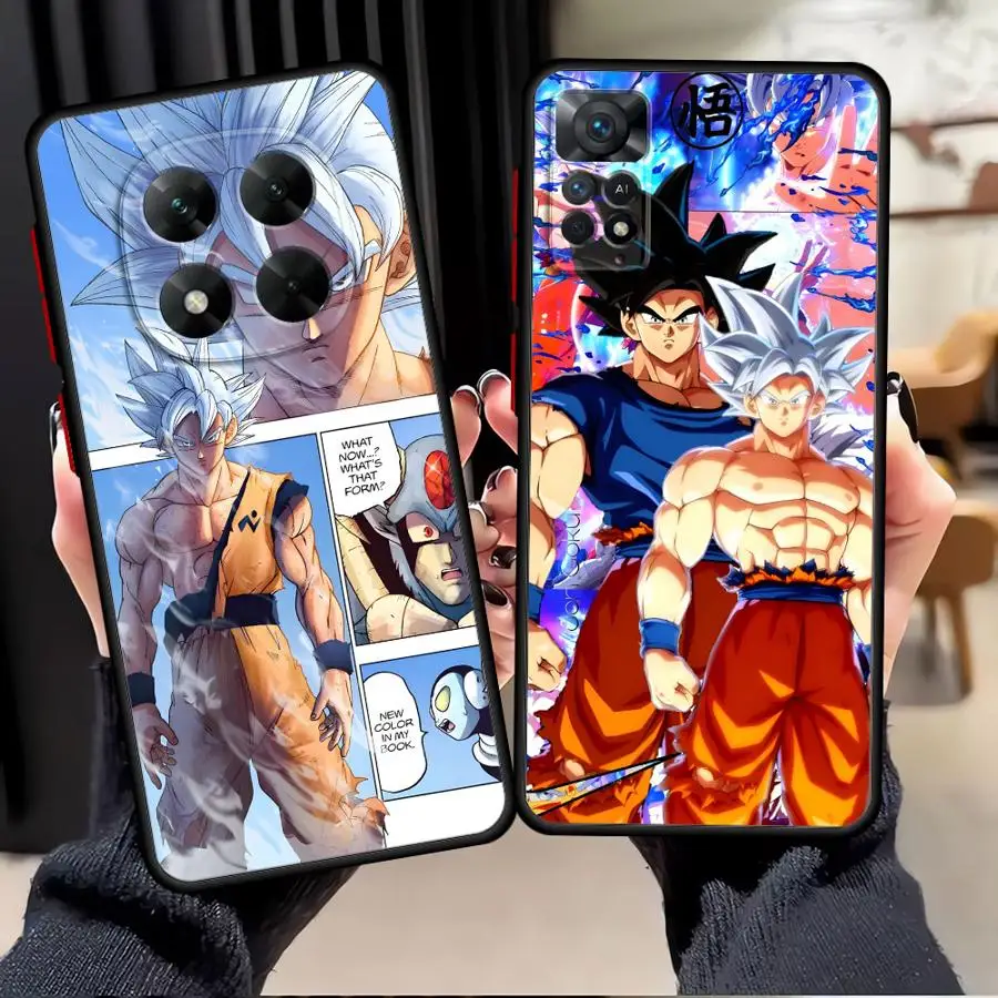 Dragon Ball Innovation Goku Back Phone Cover Case for Xiaomi Redmi 14C 12C K40 Pro 10 13C A1 A2 Plus A4 9