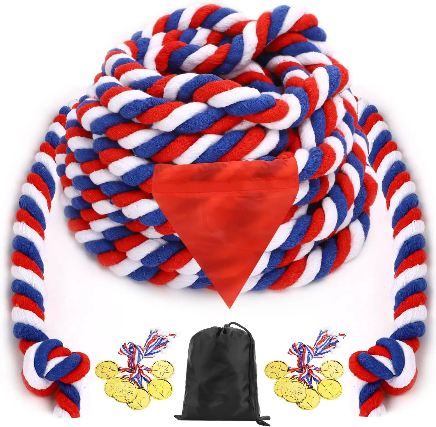 

40FT Tug of War Rope for Family Reunion Games, Field Day, Outdoor Activities