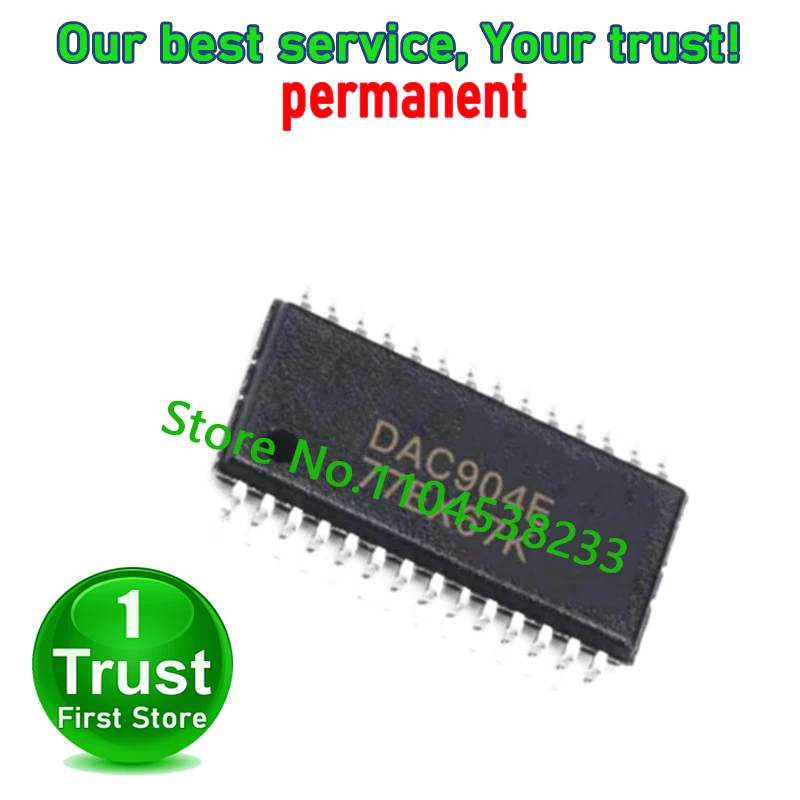 DAC904E TSSOP28 DAC904U SOP28 10PCS/LOT   DAC904 Trust First   in stock