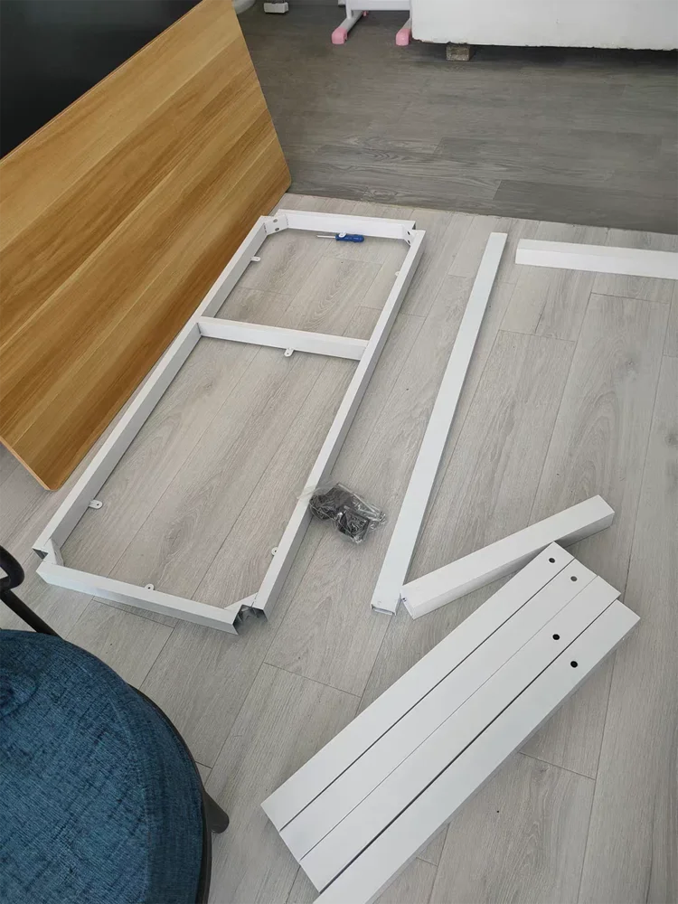 Escritorio de madera duradero para ordenador portátil, mesa de estudio para oficina en casa, 100x50cm