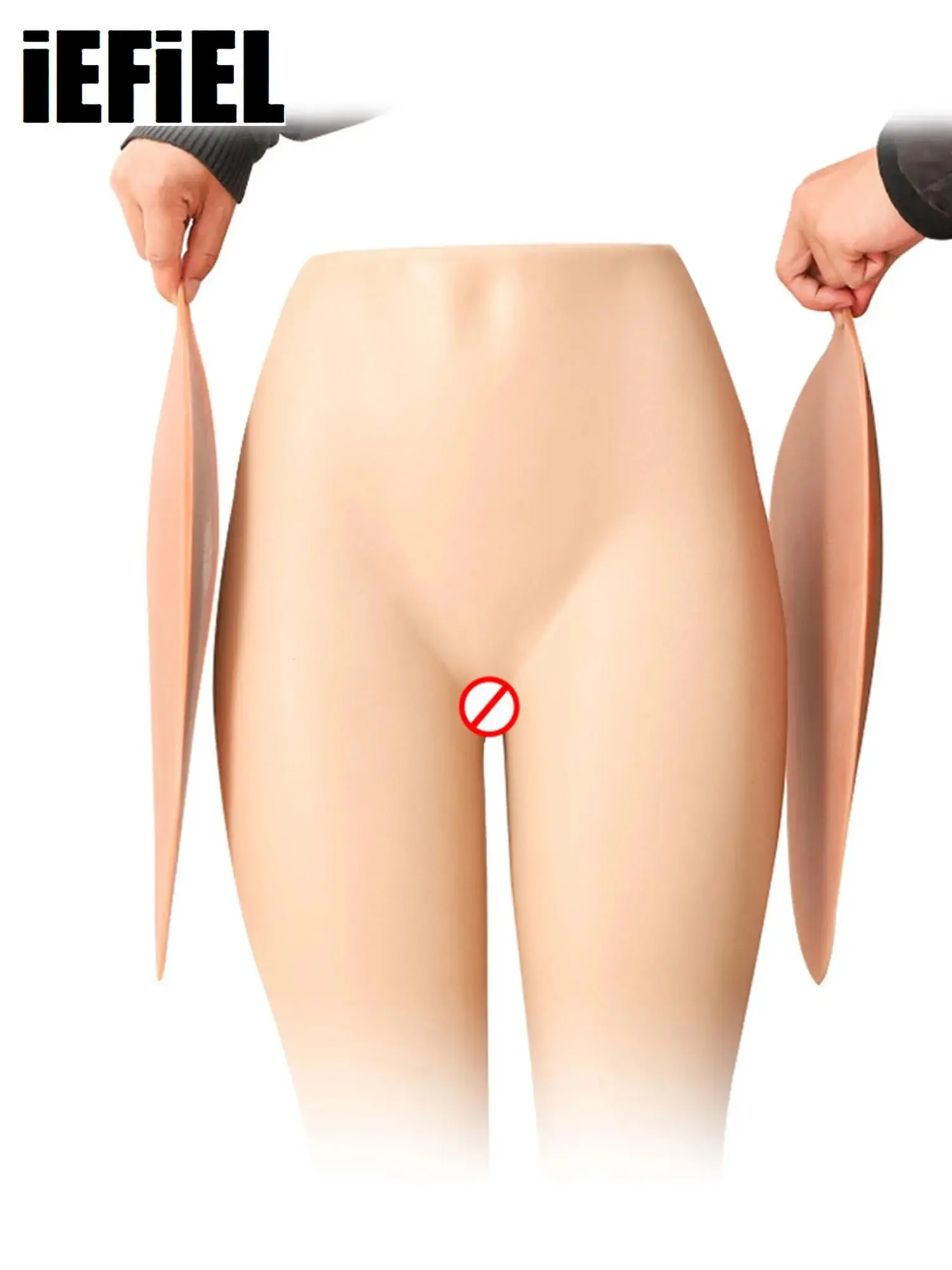 

2pc Thickened Silicone Hip Butt Pads Shaping Hip-Enhancing Pad Waist-Slimming Hip-Waist Ratio Enhancement Silicone Fake Butt Pad