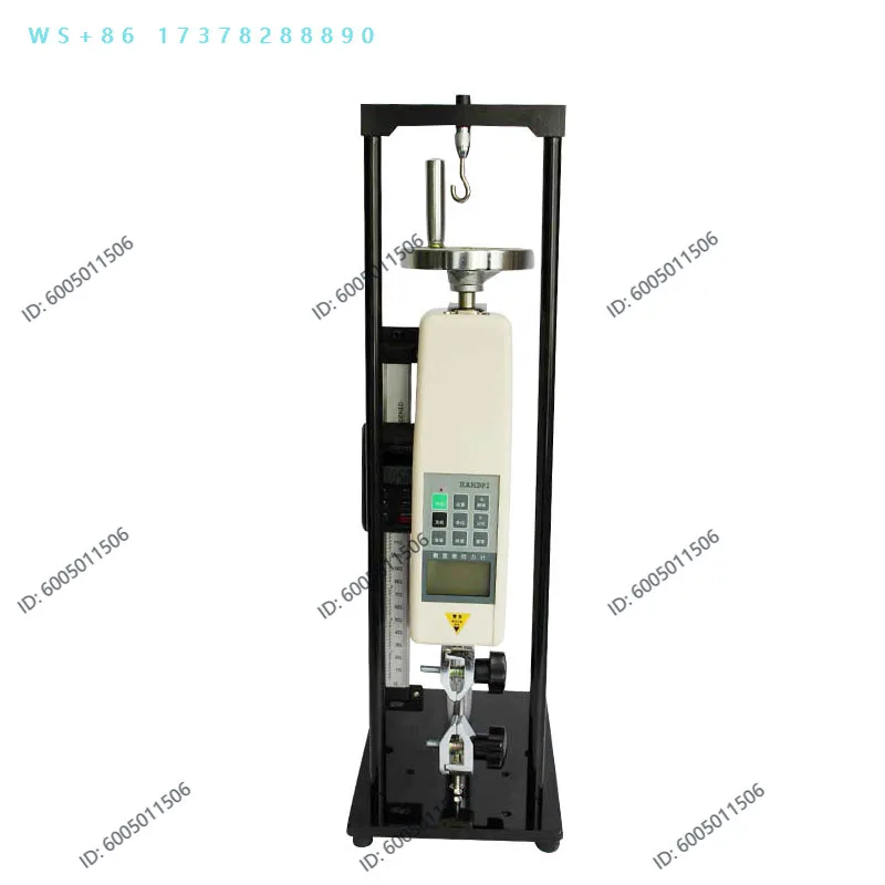 HLA/HLB spiral frame with ruler hand crank  stand digital pointer push-pull force meter test stand
