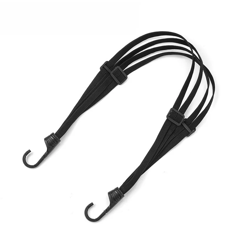 

Motorcycle Helmet Fixed Strap Adjustment Fix Rope Goods Strap 60cm/90cm Motorcycle Back Seat Helmet Strips Elastic Rope