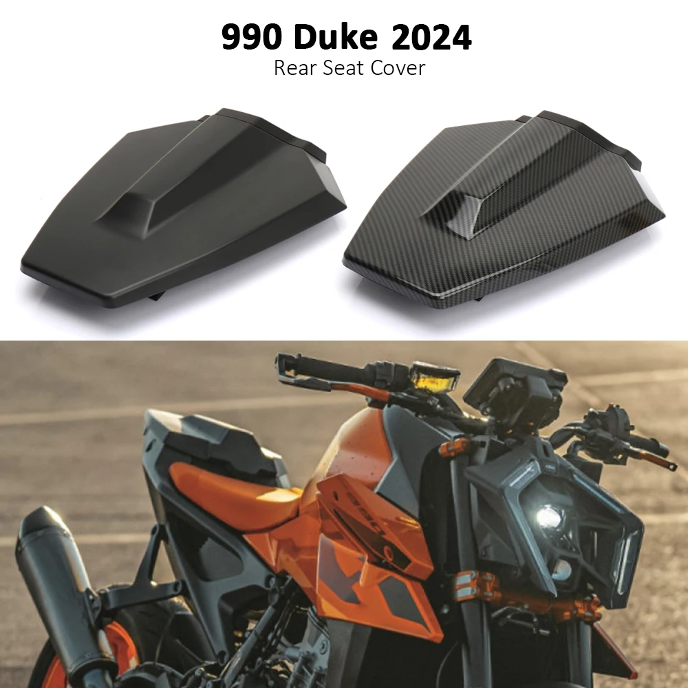 Motorcycle Accessories 2 Color Pillion Rear Passenger Seat Cover Cowl Fairing For 990DUKE 990 DUKE 990Duke 990 Duke 2024