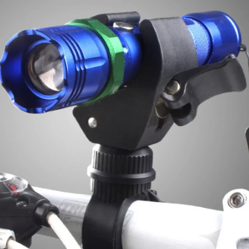 360 ° Rotation Suitable for Rectangular Cylindrical Flashlights and Bicycle Lamp Holders with A Diameter of 1.8cm To 3.5cm