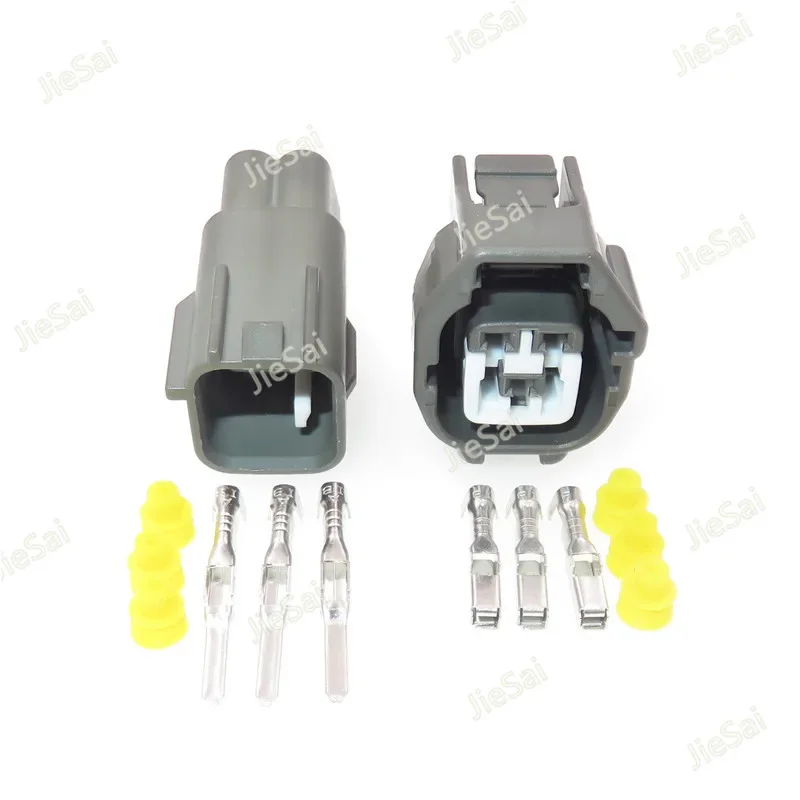 3 Pin MG641362-4 MG651359-4 Auto Waterproof Connector Automotive Wiper Spray Water Socket Male Female Pump Plug For KIA Hyundai