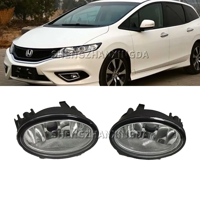 Подходит для Honda Hr-V Vezel 2015 2016 2017 2018, галогенная противотуманная фара, передний бампер, противотуманная фара дальнего света