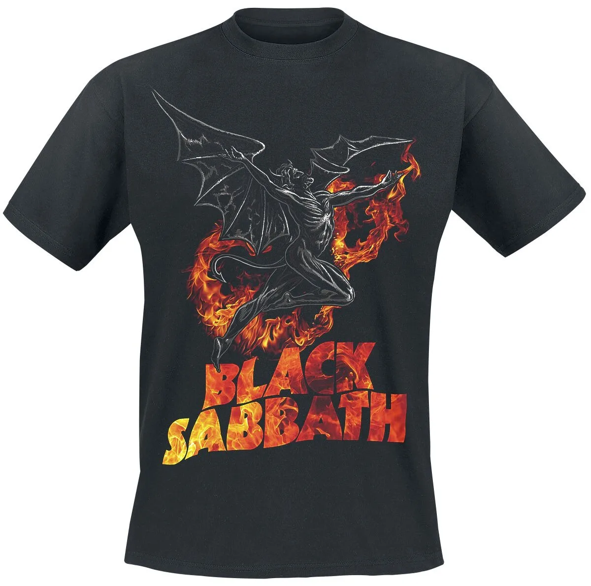 Black Sabbath 1970 Debut Album House Print T-shirt Men Women Heavy Metal Band Unisex Tee