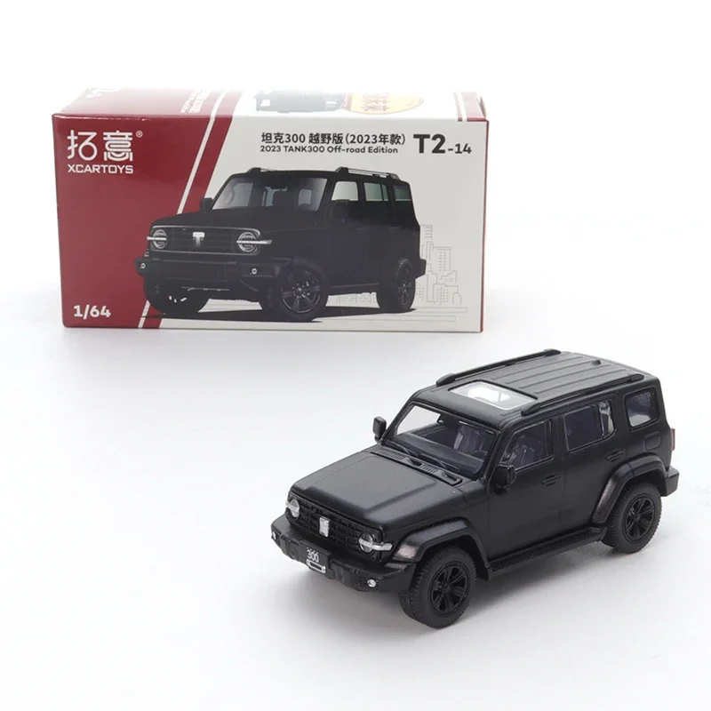 XCarToys 1/64 Alloy Die-cast Car Collection Model Decoration Boy Toy Gift T2-14 T2-13 T2-12 WEY Tank 300 off-road SUV